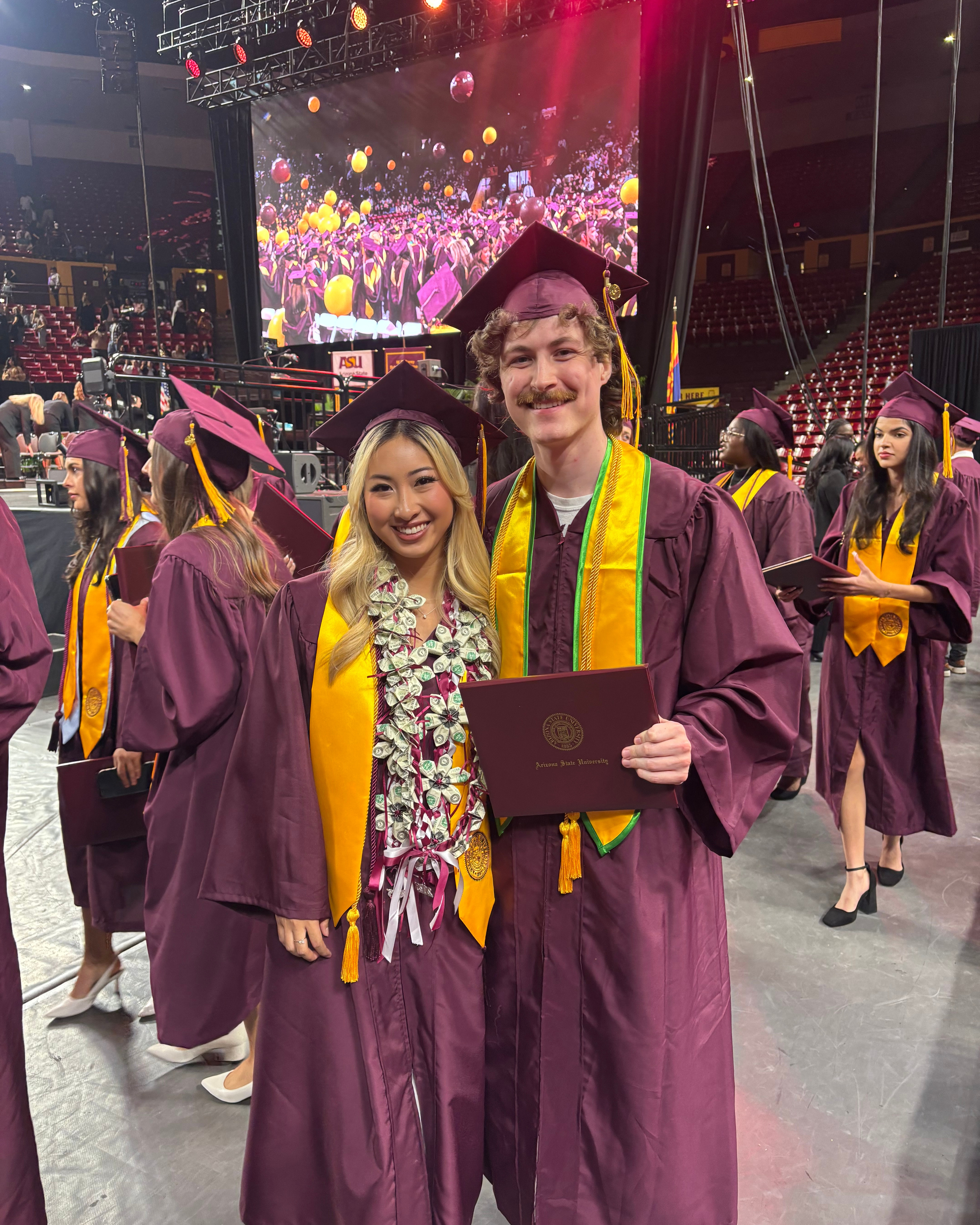 Marketing degree graduation